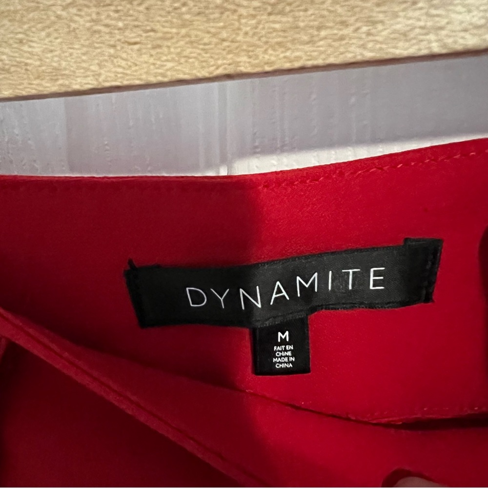 Dynamite Red Pants - Picture 4 of 5